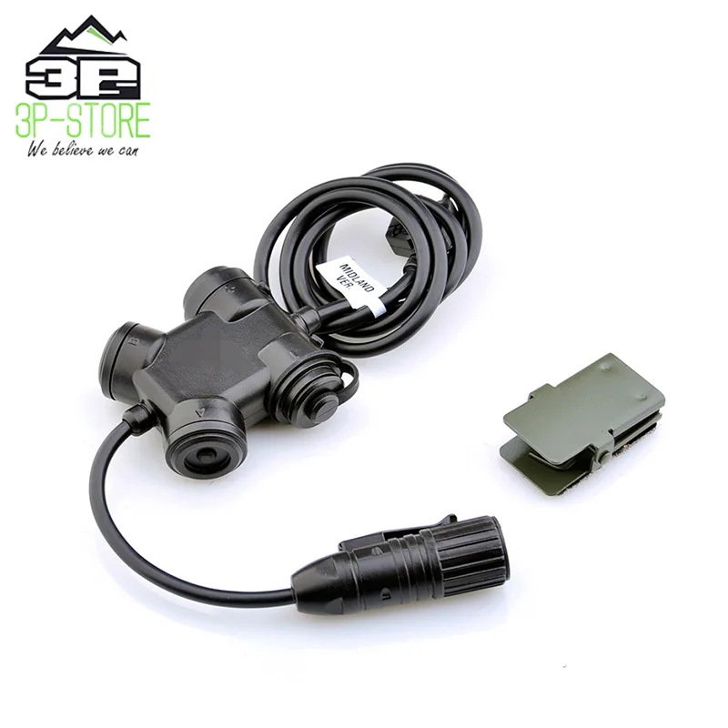 Z-tactical гарнитура кнопка ptt ZSilynx Кларус PTT гарнитура аксессуары WZ130