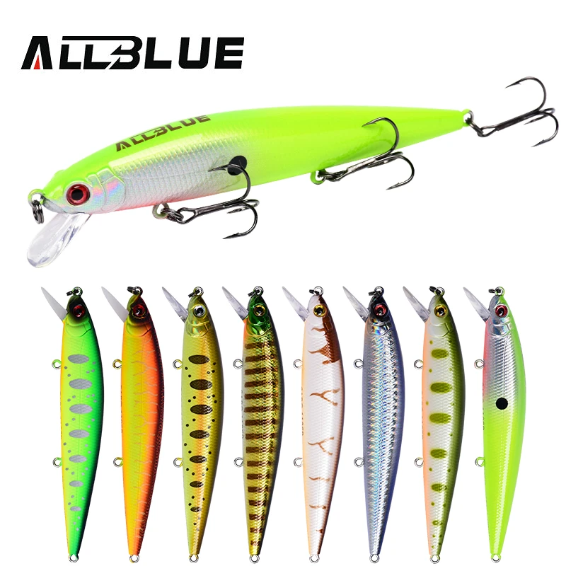 ALLBLUE SABO 110SP рыболовная приманка 110 мм 13 6 г подвесная Jerkbait Minnow Amigo воблер на глубину 0