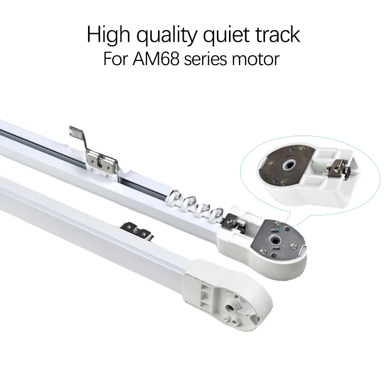 

3.9M Original Super Quiet Electric Curtain Track for Aok motor AM68 series motor Automatic Curtain Rail System for Smart Home