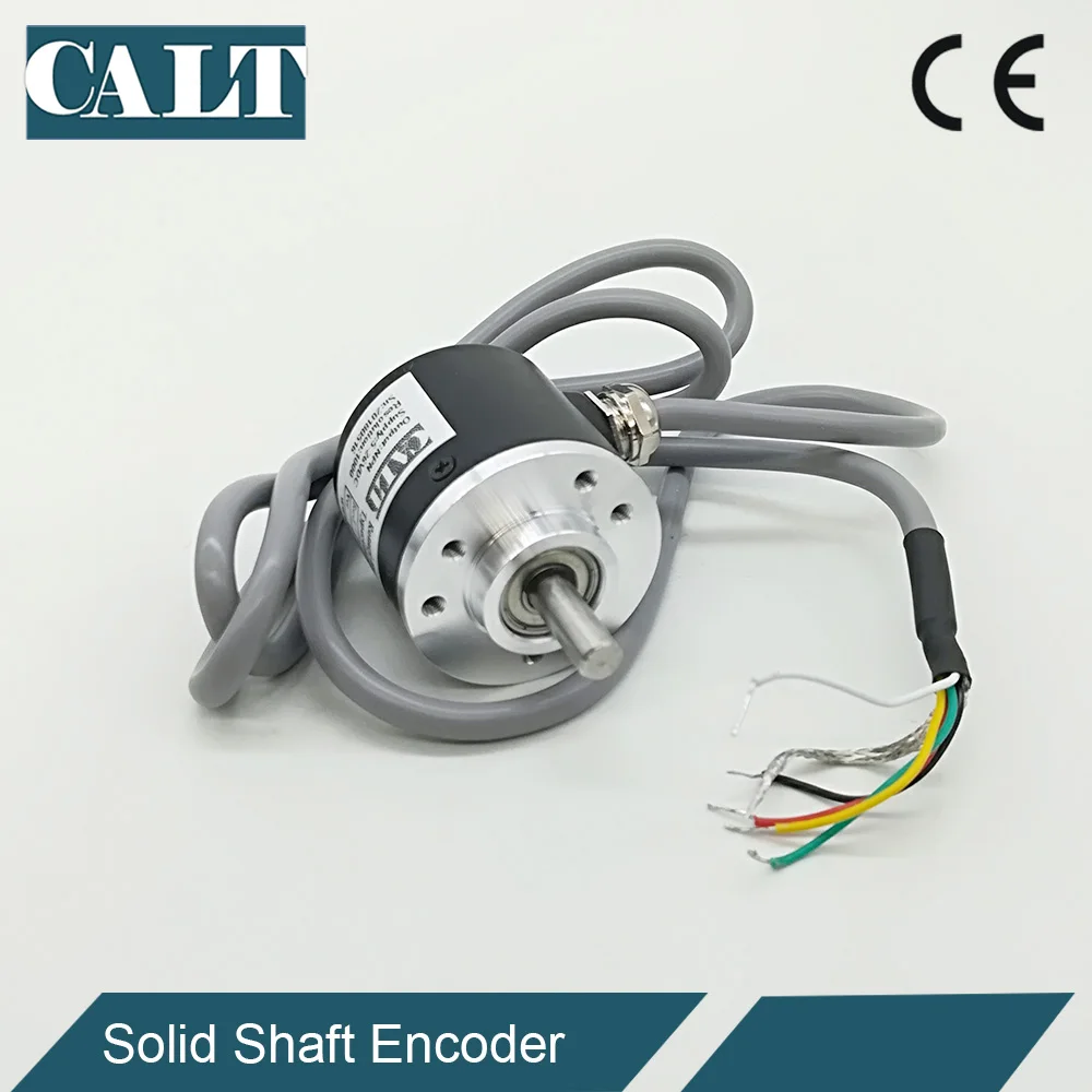 GHS3806 solid shafted 6mm dia incremental encoder 1000 1024 2000 2048 ppr line driver TTL output invertal aa-bb-zz- signal | Инструменты