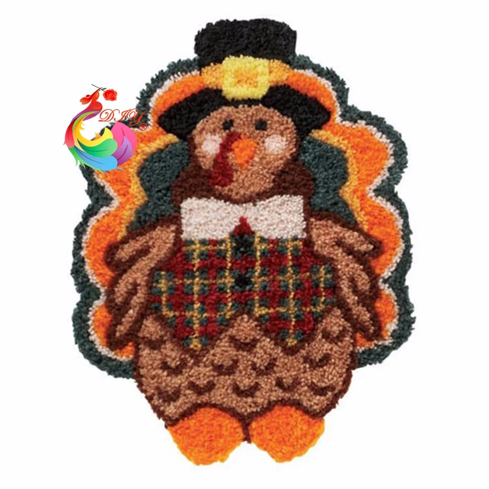 Спицы для вязания лоскутный ковер Набор вышивки крестиком с защелкой и крючком