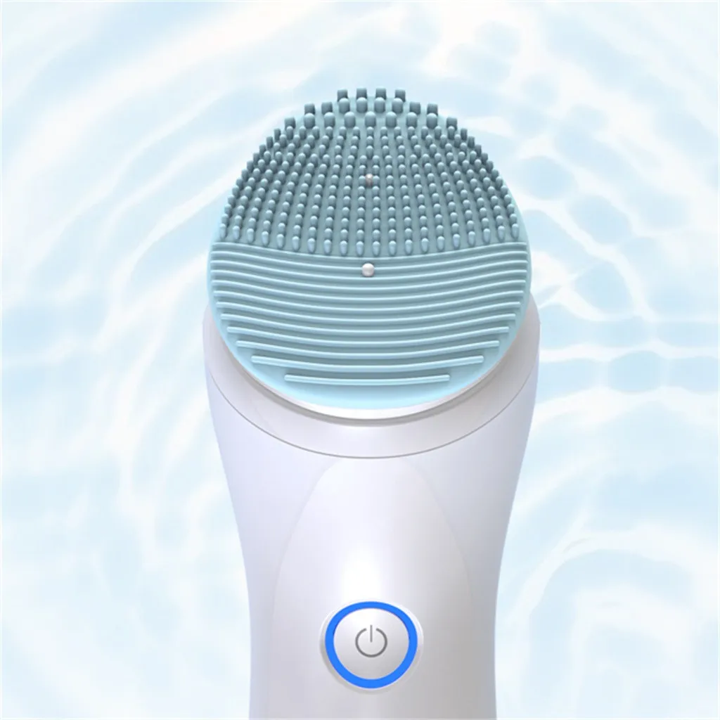 Facial Cleansing Electric Brush Exfoliation 2/3 in 1 Heads Skin Care Tool Scrubber Deep Face Cleaning RechargeableF4.19 | Красота и
