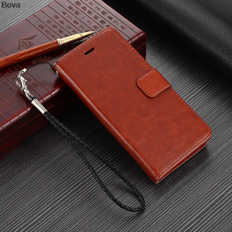 Кожаный флип чехол в стиле ретро для Xiaomi Mi6 M6 Mi 6 защитный слоты денег магнитная