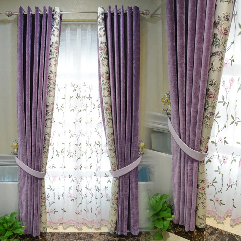 Роскошные шенилловые занавески в дворцовом стиле на заказ итальянские марлевые