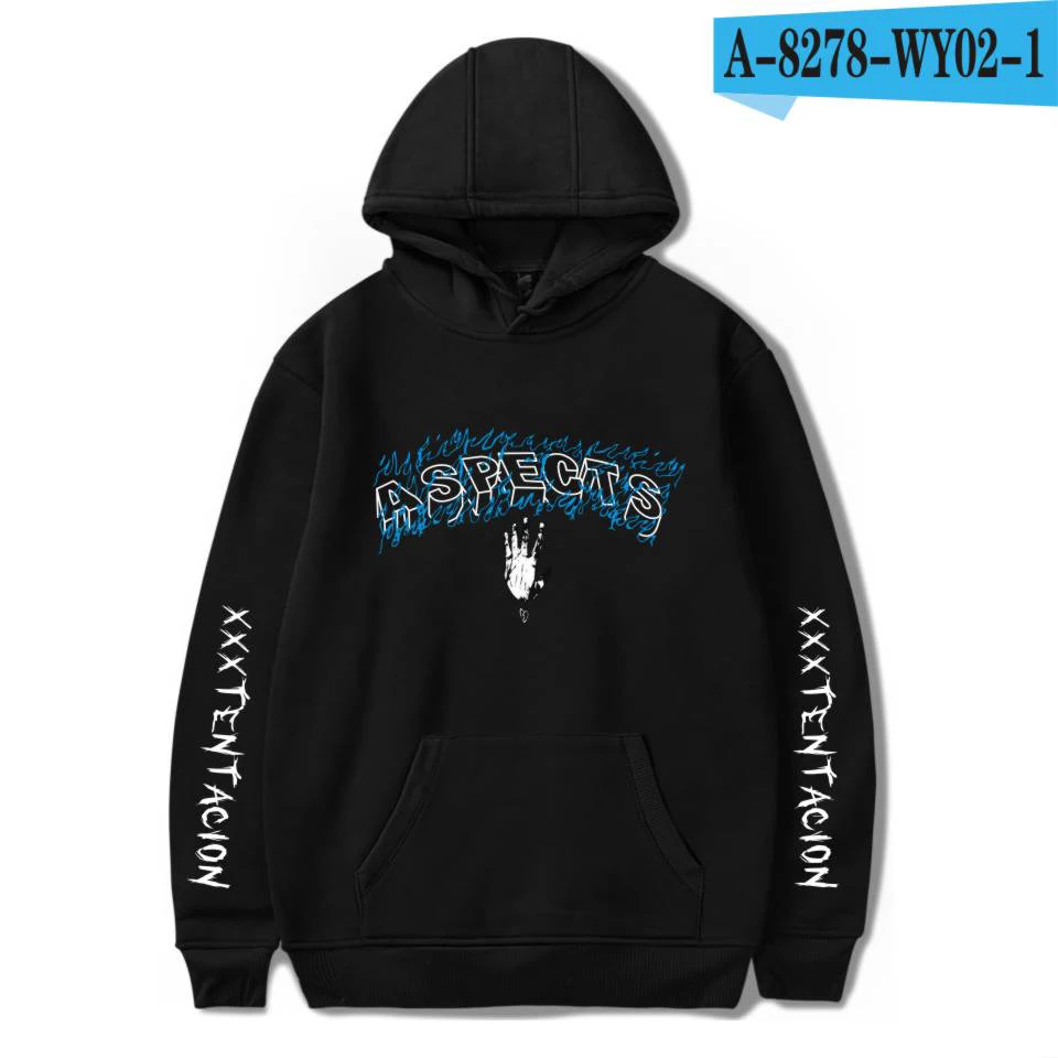 As Picture Aikooki Xxxtentacion Толстовка Sad мужские толстовки Рэпер Хип-Хоп пуловер с капюшоном свитшоты Swag толстовка хлопок Revenge Kill Топы - Цвет: As Picture