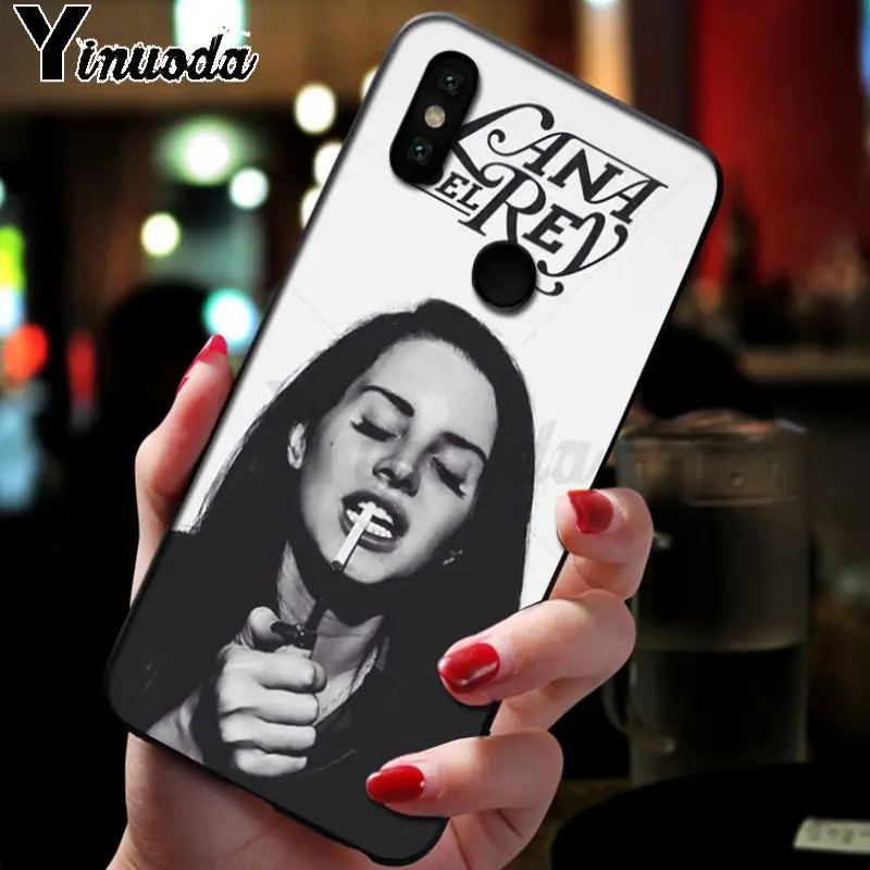 Смешной Модный чехол Yinuoda Lana Дель Рей для телефона xiaomi redmi 7 5plus 6pro 6a 4x go note5 note7 note6pro