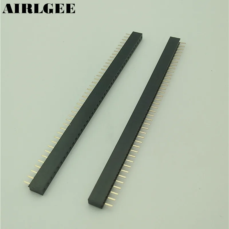 20 шт. Женский Разъем для печатной платы 40 Pin 2 мм черный Бесплатная доставка|connector