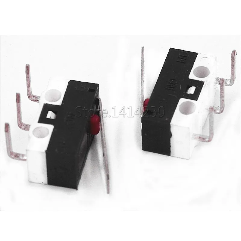 10Pcs 3Pins 90 Degree Curved Needle Left Curve Mouse Switch Limit Push Button 1A 125V AC | Обустройство дома