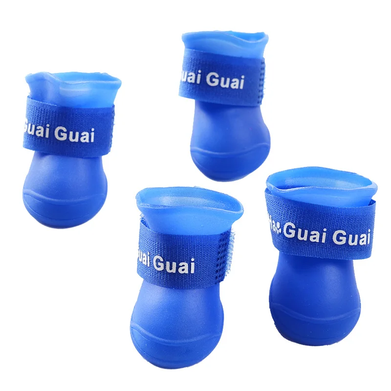 4 шт. водонепроницаемые ботинки для маленьких собак|Обувь собак| |