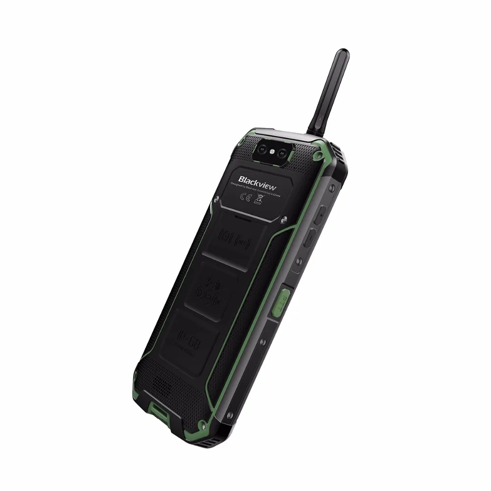 Blackview BV9500 Pro Водонепроницаемый Walkie Talkie смартфон 6 ГБ ОЗУ 128 Гб ПЗУ Восьмиядерный 5," FHD 18:9 аккумулятор 10000 мАч мобильный телефон