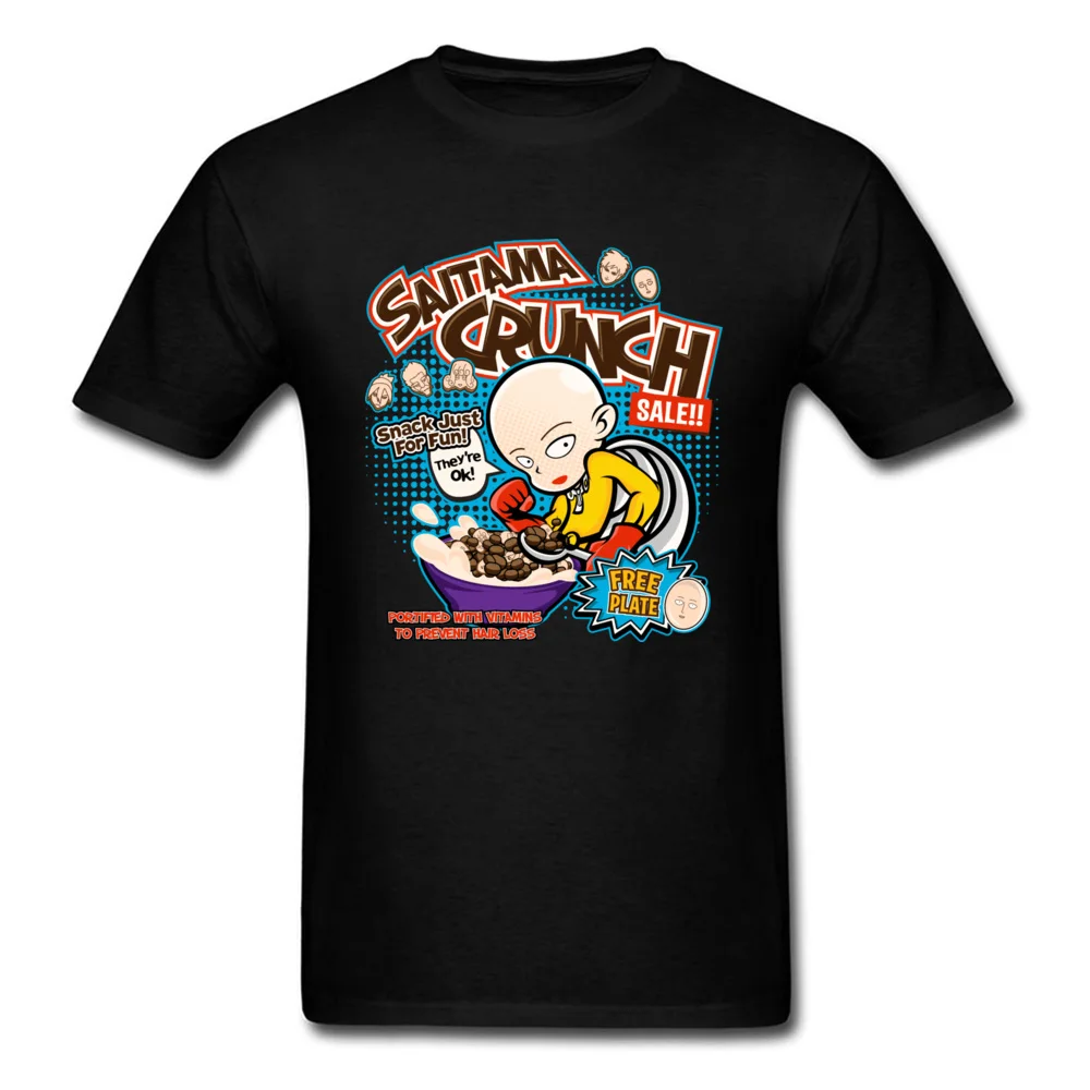 Футболка с надписью Saitama Crunch супер забавная футболка одежда одним ударом