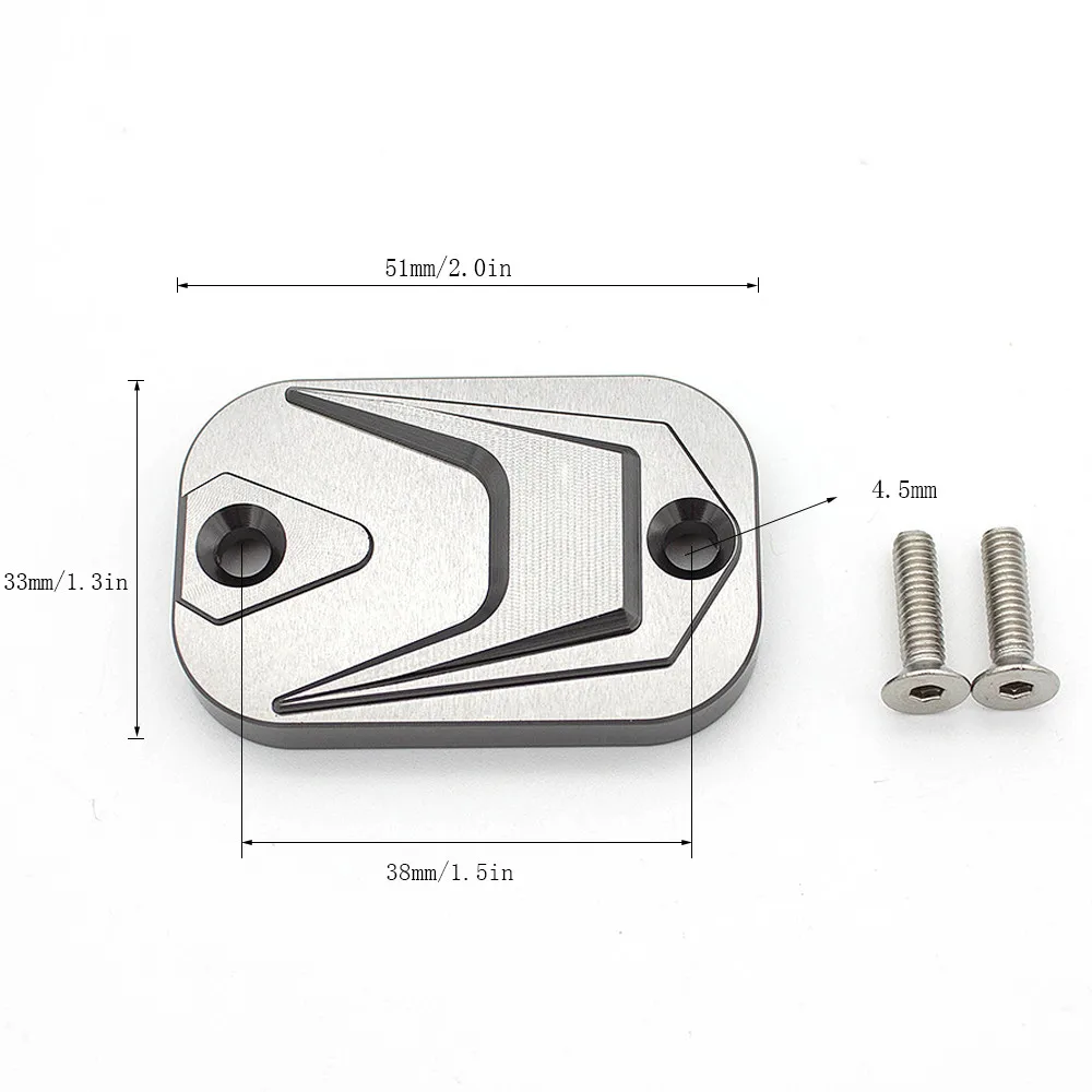 

For Yamaha Tmax530 tmax530 2012 - 2015 2013 2014 CNC Aluminum Motorcycle Front Brake Fluid Reservoir Cover Cap