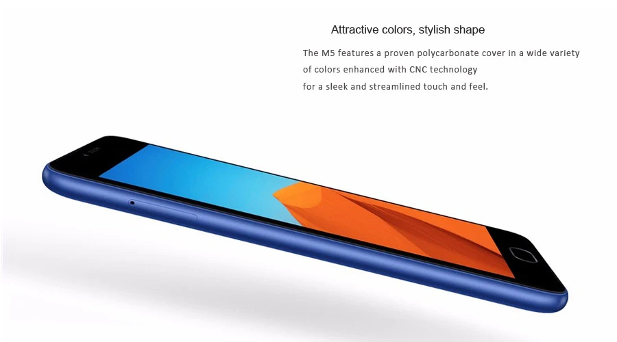 Оригинал Meizu M5 MTK MT6750 Octa core 2 ГБ Оперативная память 16 Встроенная мобильного