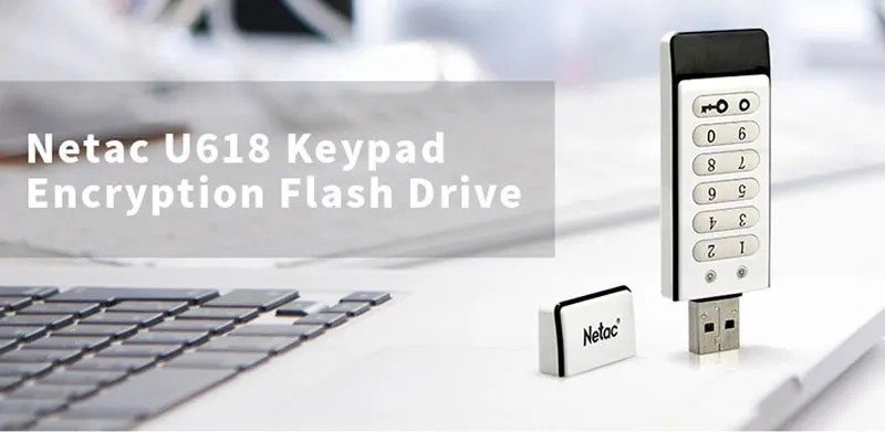 Netac клавиатура зашифрованный USB флэш-накопитель 16 ГБ 32 ГБ 64 Гб USB2.0 аппаратный компактный накопитель с шифрованием U618 U-SAFE карта памяти U диск 32G