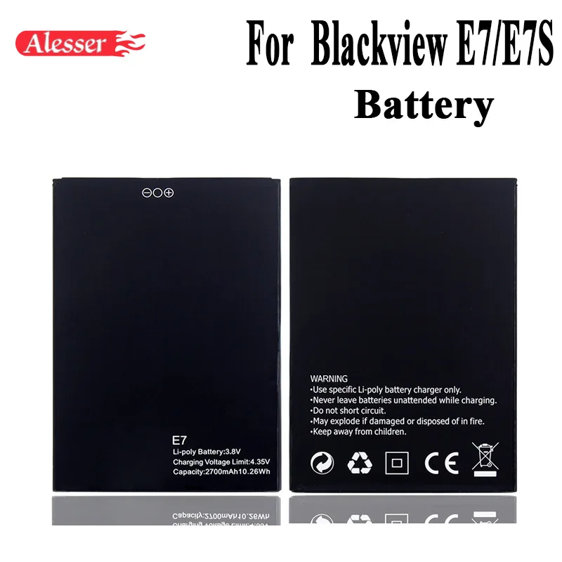 Алессер для Blackview E7 E7S аккумулятор 2700 мАч Новый Сменный аксессуар Аккумуляторы