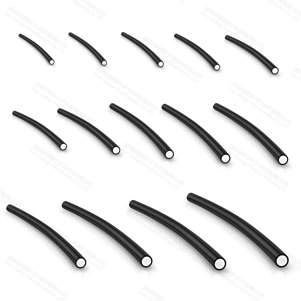 Концевой светящийся ПММА пластиковый оптический кабель оптическое волокно для