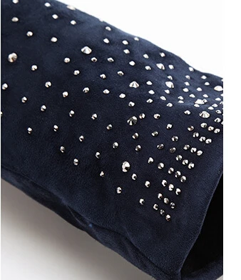 Детская обувь Ботинки для девочек Модная из искусственной кожи с заклепками