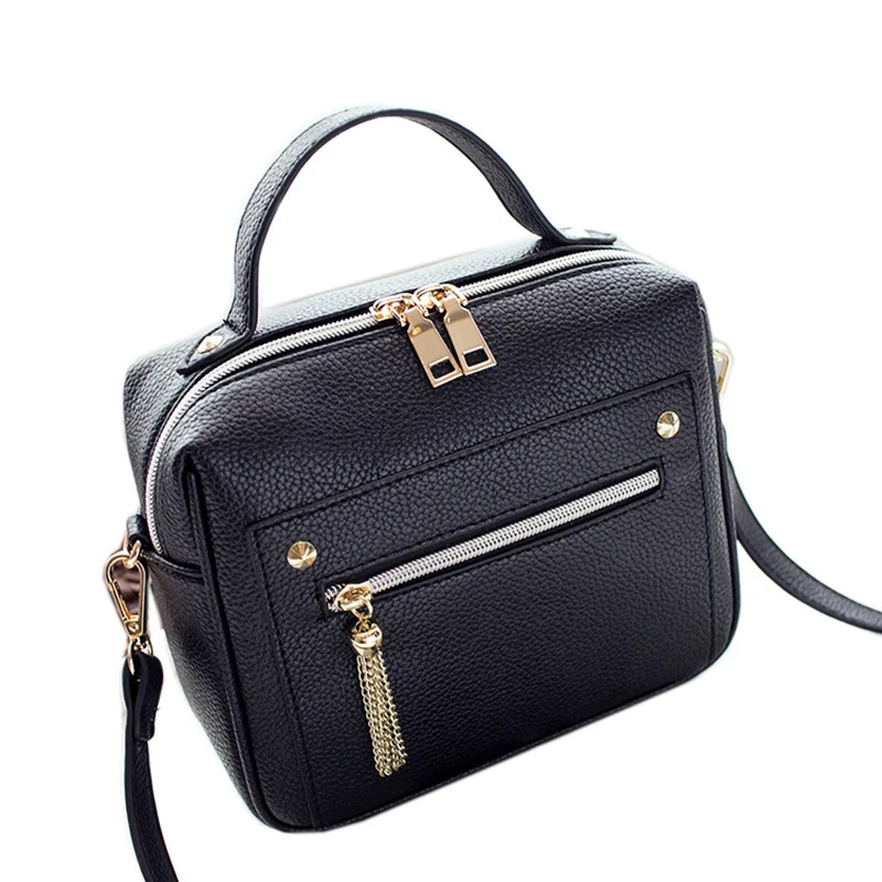 Дизайнерские женские сумки на плечо кожаная сумка мессенджер молнии через Sac a Main