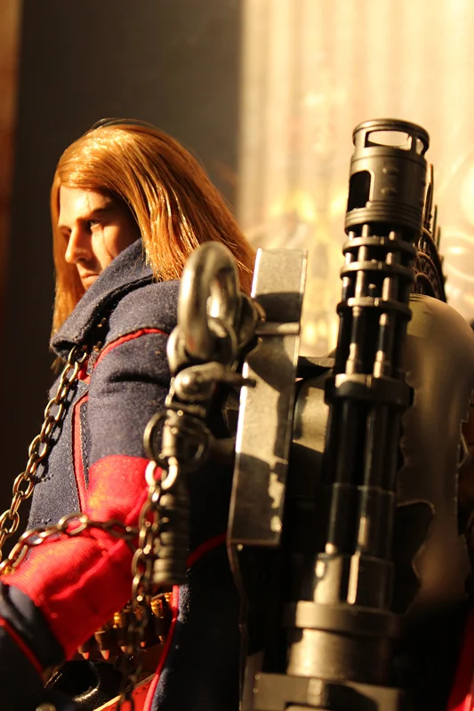 Модели вентиляторов, надувные игрушки, GUNGRAVE, Высота 35 см, 1/6 Ковбой из Преисподней, фигурка, игрушка для коллекции