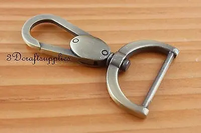 Карабины карабины крючки для кошельков вертлюжный карабин антибронзовые 4 шт.