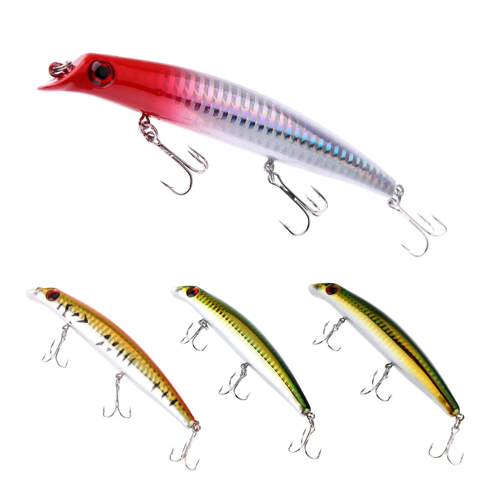 3D глаза приманка гольян твердая для рыбалки приманки 3 тройные Крючки