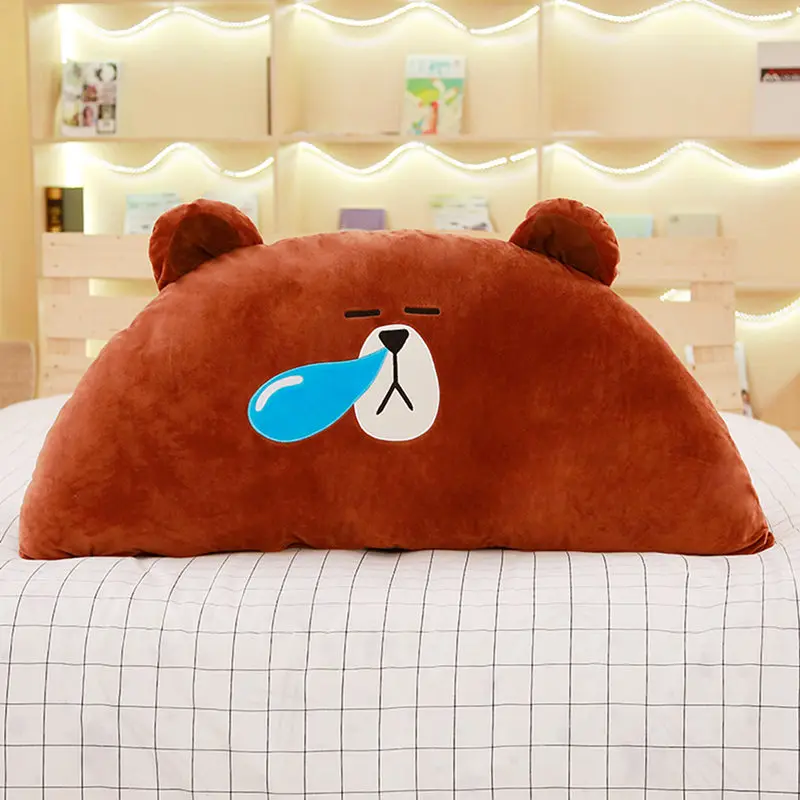 1 шт. 95 см* 45 см мультяшная Подушка Мягкая Kawaii Totoro медведь плюшевые подушки подарки на день рождения Детские Подарки для девочек украшения - Цвет: 6