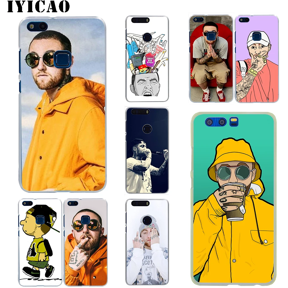 IYICAO ОС Mac с Mille жесткий чехол для Huawei Honor 6a 6C 7A 7C 7X8 8X9 10 20 9X Lite Pro Play Примечание вид