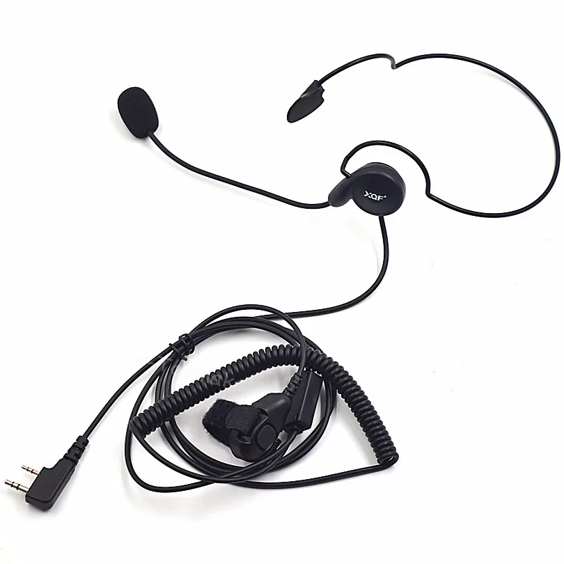 XQF Walkie Talkie тактические наушники Finger PTT гарнитура микрофон для Kenwood Baofeng UV-5R BF-888S GT-3TP UV-6R UV-5RE плюс Любительское радио