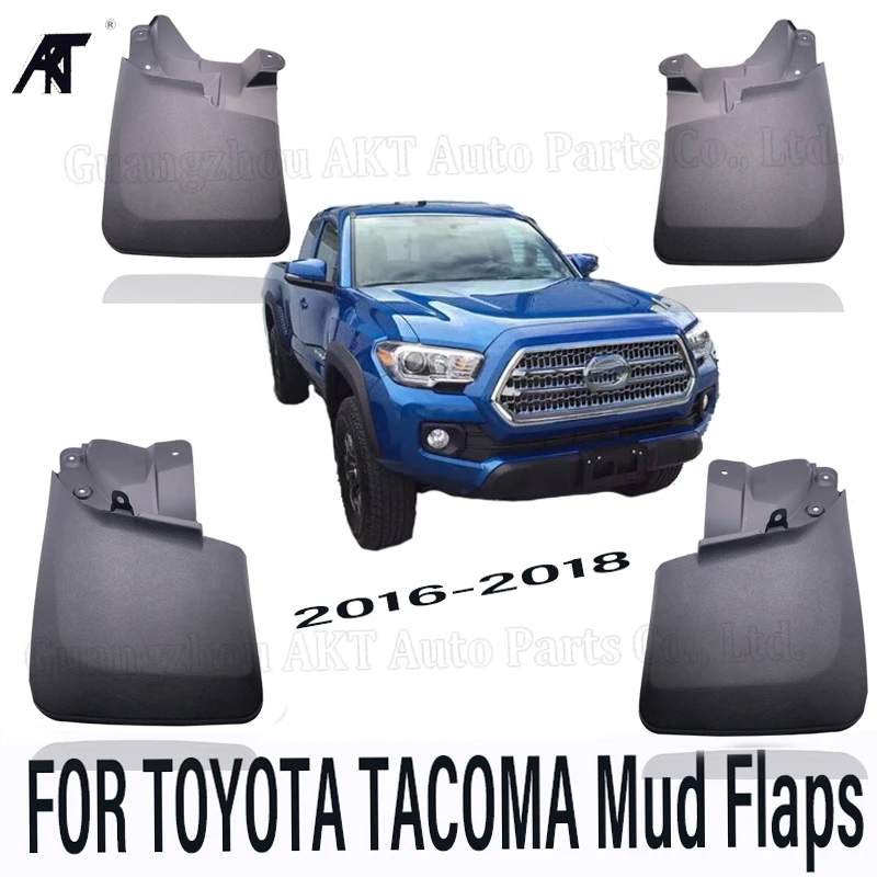 Автомобильные Брызговики для Toyota Tacoma 2016 2017 2018 крыло брызговиков набор стайлинга