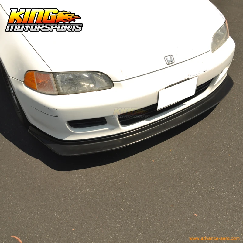 Подходит 1992 1993 1994 1995 Honda Civic JDM первый DP стиль передние губы сплиттер FM формование