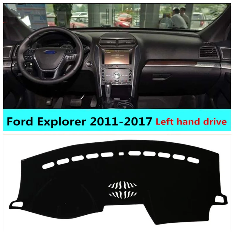 Чехол TAIJS для приборной панели автомобиля с левым рулем Ford Explorer 2011-2017 модный