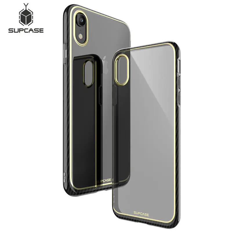 Для iPhone XR 6 1-дюймовый чехол SUPCASE UB Metro Премиум Тонкий Мягкий ТПУ с покрытием