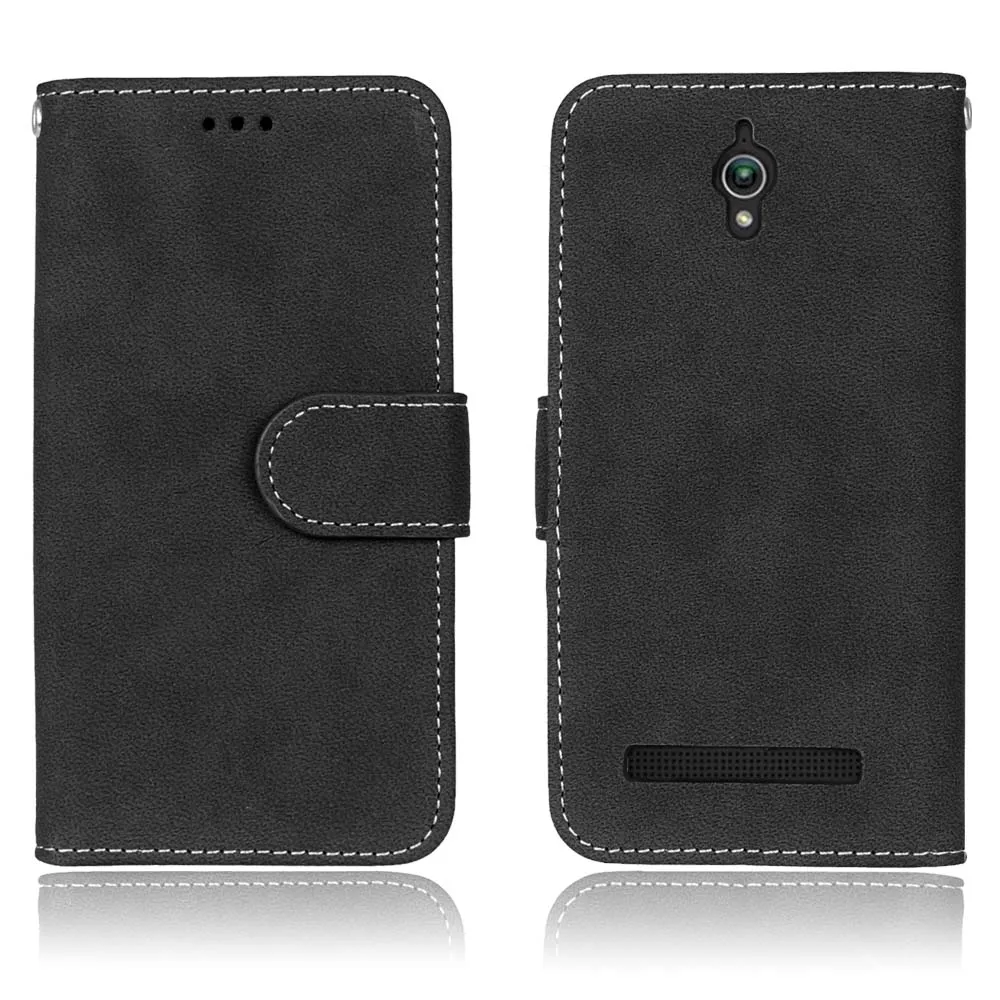Чехол для ASUS ZenFone C ZC451CG Z007, 4,5 дюйма, чехол для Zenfone C+, бесплатный подарок, флип-чехол-кошелек, сумка для Asus ZenFone C ZC451CG