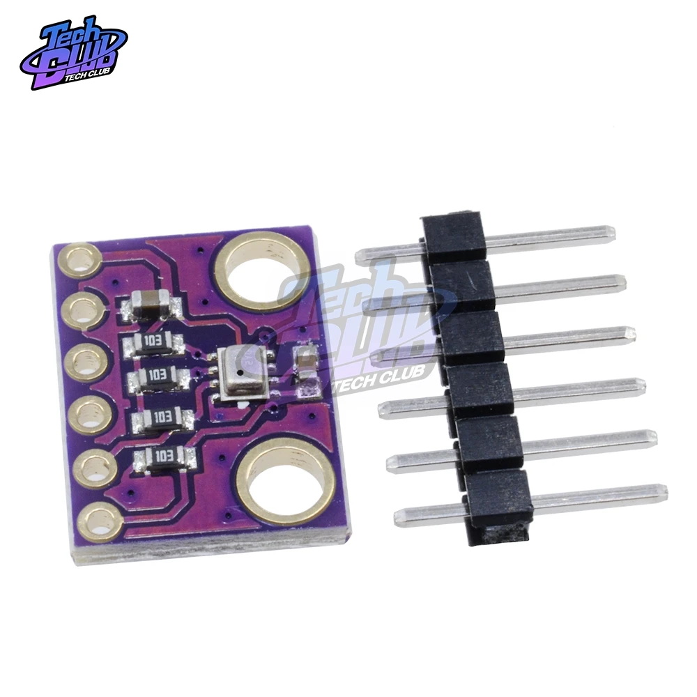 BME280 3.3 BMP280 с Одиночная игла 1 * 6Pin 3 V цифровой модуль Температура барометрическое
