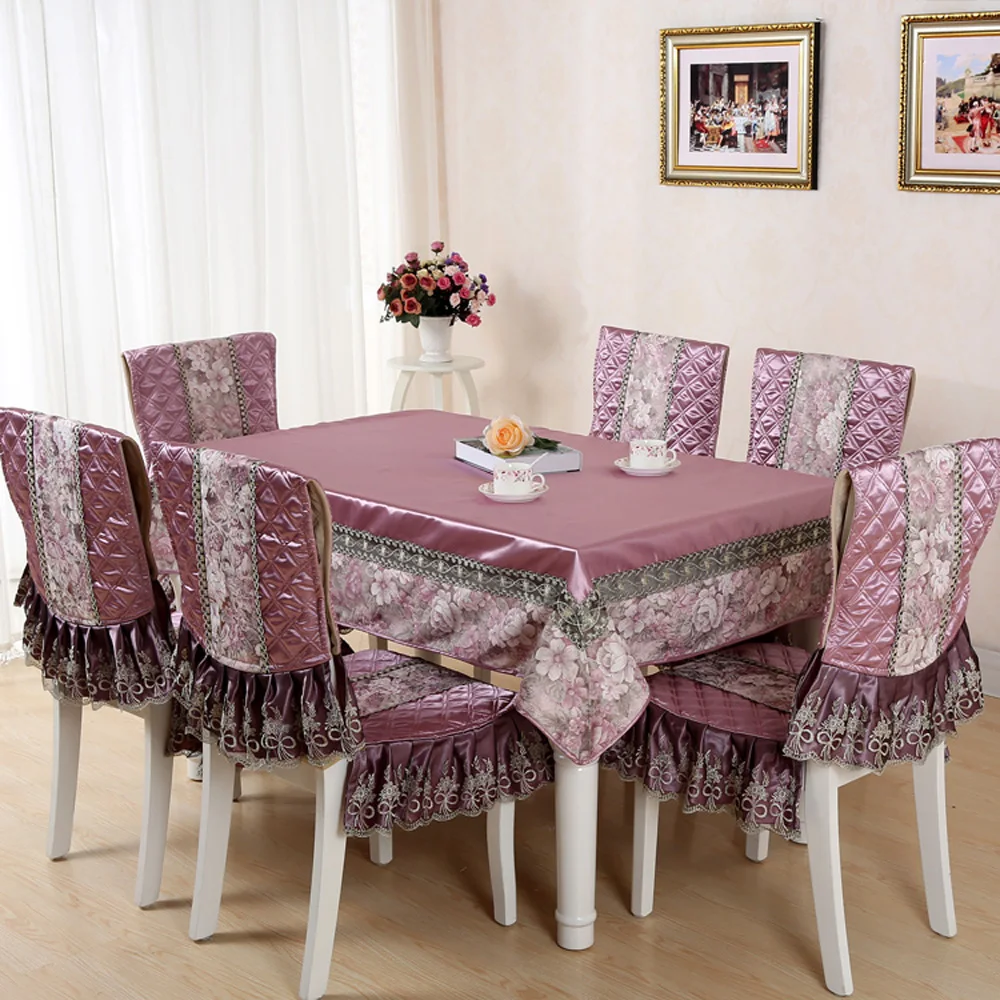 7 шт./компл. скатерть для стола из Китая в рождественском европейском стиле