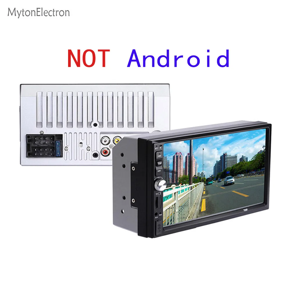 Android автомобильное радио аудио стерео 2din FM 1024*600 gps навигация Bluetooth интеллектуальная динамическая траектория Беспроводная парковочная камера - Размер экрана, дюймов: Not Android