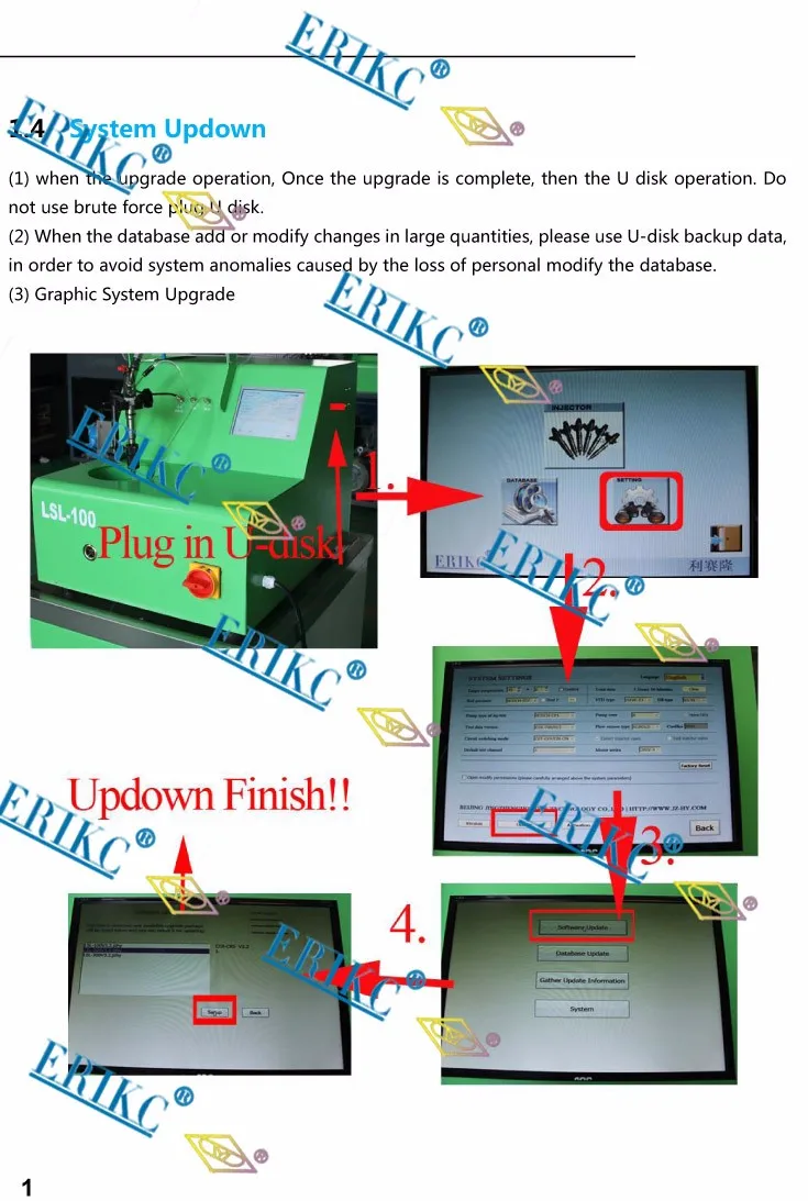 ERIKC Lsl100 испытательный стенд для двигателя Commom Rail испытательный стенд для инжектора Common Rail дизельный насос испытательный стенд