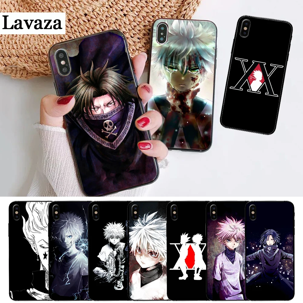 Силиконовый чехол Hunter X с рисунком из аниме для iPhone 5 5S 6 6S Plus 7 8 11 Pro XS Max XR|Бамперы| |