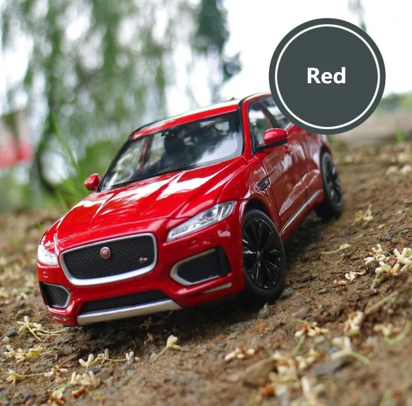 1:24 передовая Игрушечная машина из сплава Jaguar F-PACE литая под давлением
