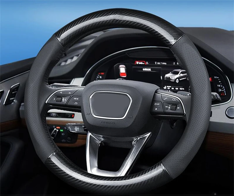 Автомобиль рулевого колеса крышка 37 38 см 1" для toyota camry corolla axio altis rav4 4runner C-HR Fortuner Harrier Highlander Kluger