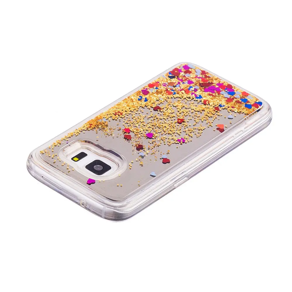 Зеркальный чехол для Samsung Galaxy S7 S 7 G930 G930F G930FD SM-G930F SM-G930FD G930U силиконовый с жидким