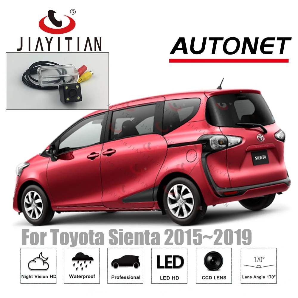 JIAYITIAN Автомобильная камера заднего вида для Toyota Sienta 2 2015 2016 2017 2018 2019 CCD ночного