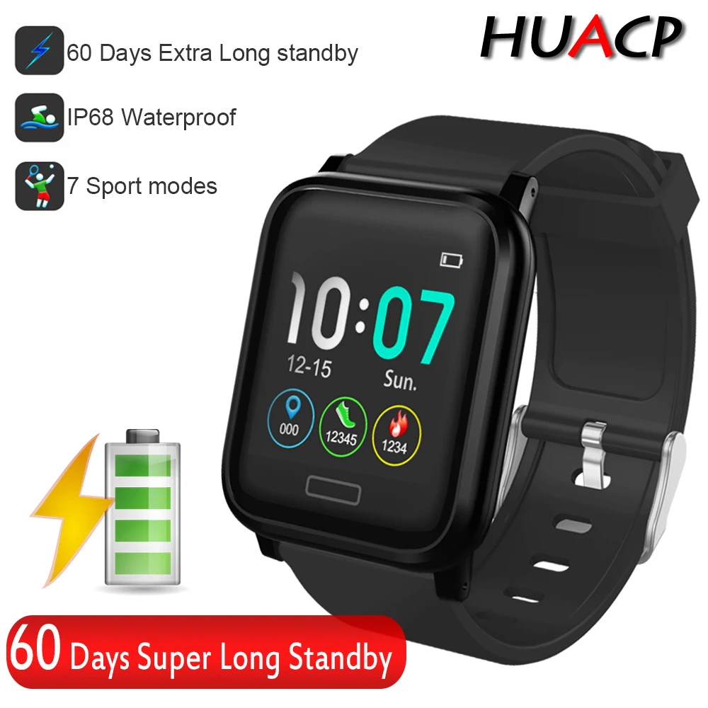 Huacp B1 Смарт часы браслет 1 3 HD большой квадратный экран 240 Разрешение слуха