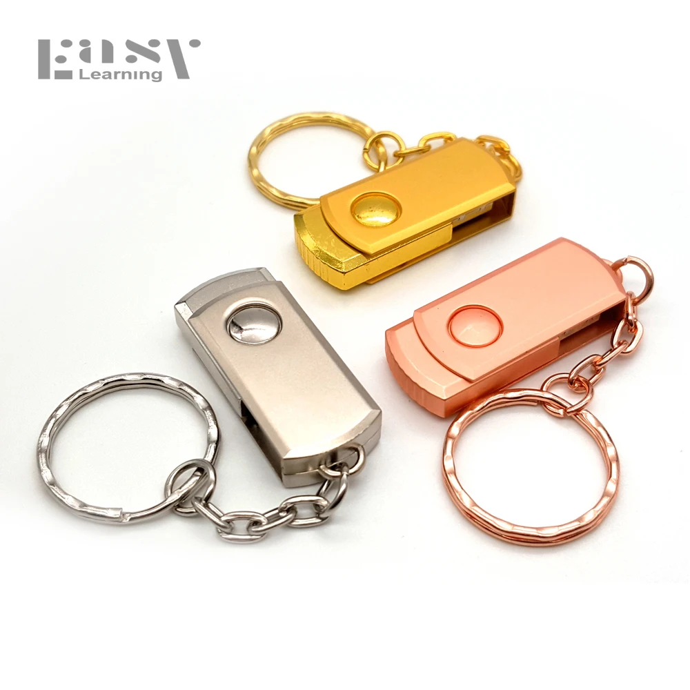 Легкость обучения USB 2 0 металлические флеш накопители флешки 4 ГБ 8 16 32 64 Usb флешка