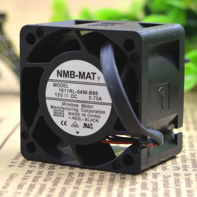 Бесплатная доставка! Новый NMB 1611RL 04W B86 4028 4 см 40 мм 12V 0.75A высокий RPM вентилятор|40mm
