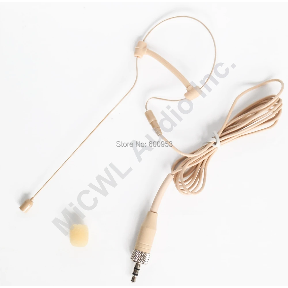 Всенаправленная одного уха Беспроводной гарнитура микрофон для Sennheiser G1 G2 G3 G4 радио микрофоны системный замок разъем