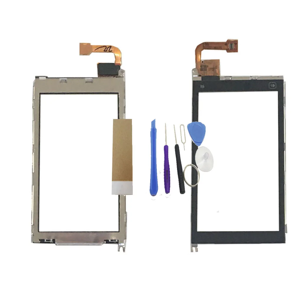 Инструменты и ленты AAA + для Nokia X6 Сенсорный экран Стекло объектив планшета с Рама