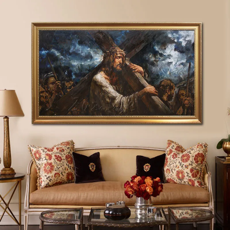 Картина на холсте с изображением Иисуса Христа 165|art pictures|picture for living roomcanvas poster |