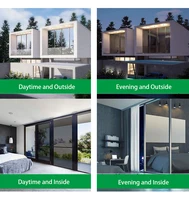 Зеркальная клеющаяся пленка#4