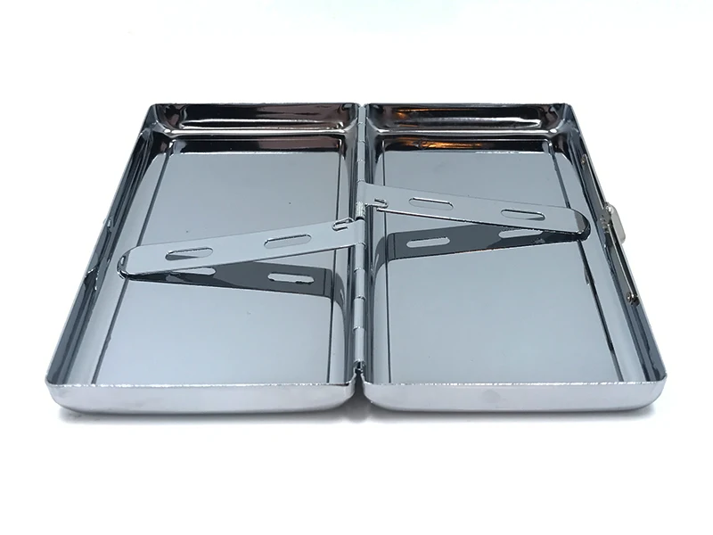 2019 модная женская тонкая сигарета чехол новые металлические коробка женские
